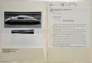 1981 Mercedes-Benz Media Information Press Kit 240 280 300 380 Series