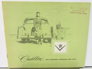 1950 Cadillac Series 61 62 60 Special Fleetwood 60 Special Sales Brochure Orig