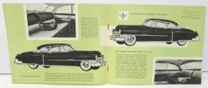 1950 Cadillac Series 61 62 60 Special Fleetwood 60 Special Sales Brochure Orig