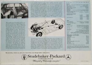 1954 Mercedes-Benz Type 220S Spec Sheet