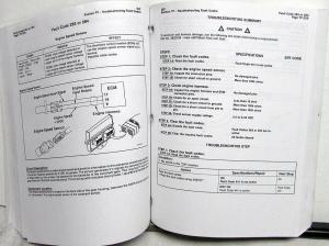 1998 Cummins Troubleshooting Repair Shop Manual ISC Engines & Fuel System