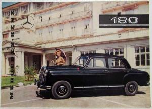 1959 Mercedes-Benz 190 Sales Folder