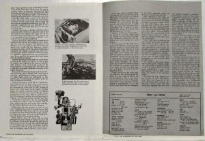 1959 Mercedes-Benz 190D Article Reprint From Foreign Cars Illus and Auto Sport