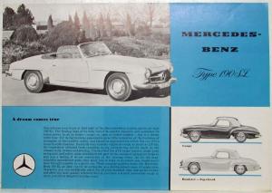 1959 Mercedes-Benz 190SL Spec Sheet