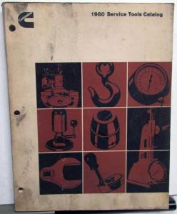 1980 Cummins Service Special Tools Catalog For Diesel Engines Group 22 Repair
