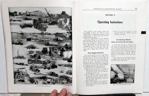 1955 Cummins Operation & Maintenance Manual H HS HR HRS NH NHS NHH NHRS NT NRT