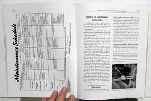 1955 Cummins Operation & Maintenance Manual H HS HR HRS NH NHS NHH NHRS NT NRT