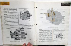 1960 Cummins Operation & Maintenance Owners Manual J Series Diesel Engines