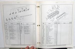 1966 Cummins Parts Catalog Book Model C-190-B Diesel Engines Bulletin 967095