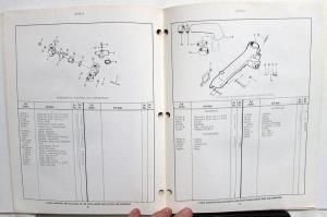 1966 Cummins Parts Catalog Book Model C-190-B Diesel Engines Bulletin 967095