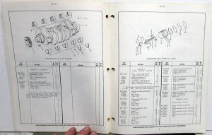 1966 Cummins Parts Catalog Book Model C-105 C-140 Diesel Engines Bulletin 967093