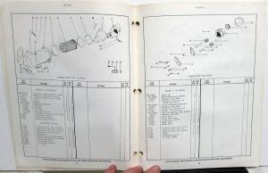 1966 Cummins Parts Catalog Book Model C-105 C-140 Diesel Engines Bulletin 967093