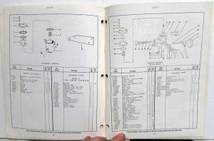 1966 Cummins Parts Catalog Book Model C-105 C-140 Diesel Engines Bulletin 967093