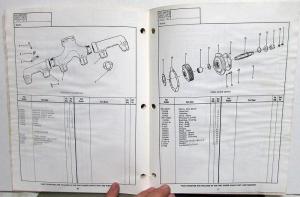1969 Cummins Parts Catalog Book Model NH-5.5 Inch Bore 855 Series Diesel Engines