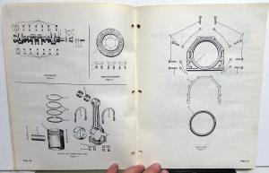 1960 Cummins Parts Catalog Book Model JS JNS JT Diesel Engines 966784-A