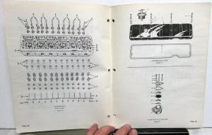 1960 Cummins Parts Catalog Book Model JS JNS JT Diesel Engines 966784-A