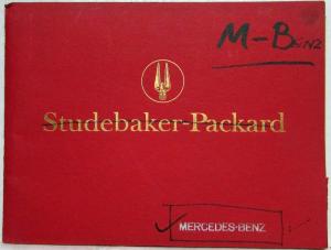 1960 Mercedes-Benz 300 Sales Folder by Studebaker-Packard