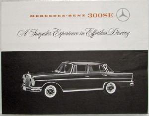 1962 Mercedes-Benz 300SE Sales Brochure