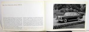 1962 Mercedes-Benz 300SE Sales Folder with Spec Sheet P1002
