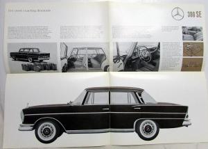 1962 Mercedes-Benz 300SE Sales Folder with Spec Sheet P1002