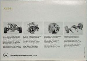 1962 Mercedes-Benz 220SE Coupe/Convertible Sales Folder with Spec Sheet P2298/1