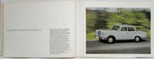 1963 Mercedes-Benz 220 Sales Brochure P1005/2