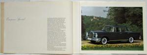 1963 Mercedes-Benz 220S/SE Sales Brochure P1006/3