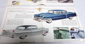 1954 Cadillac Series 62 75 Eldorado 60 Special Sales Brochure Original Folder