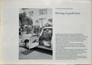 1963 Mercedes-Benz Daimler-Benz Automatic Transmission Sales Brochure P1014/4