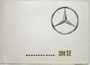 1964 Mercedes-Benz 300SE Sales Brochure P1007/4