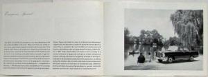 1964 Mercedes-Benz Model 220 S/SE Sales Folder Brochure P2235/5