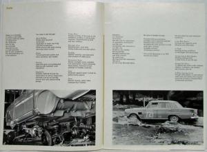 1965 Mercedes-Benz Passenger Car Programme Prestige Sales Brochure