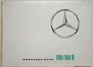 1965 Mercedes-Benz 190/190D Sales Brochure P1004/7