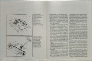1966 Mercedes-Benz Car and Driver Article Reprint Mercedes on Automotive Safety