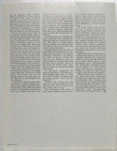 1966 Mercedes-Benz Car and Driver Article Reprint Mercedes on Automotive Safety