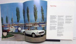 1966 Mercedes-Benz 230SL Sales Brochure 177