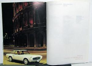 1966 Mercedes-Benz 230SL Sales Brochure 177
