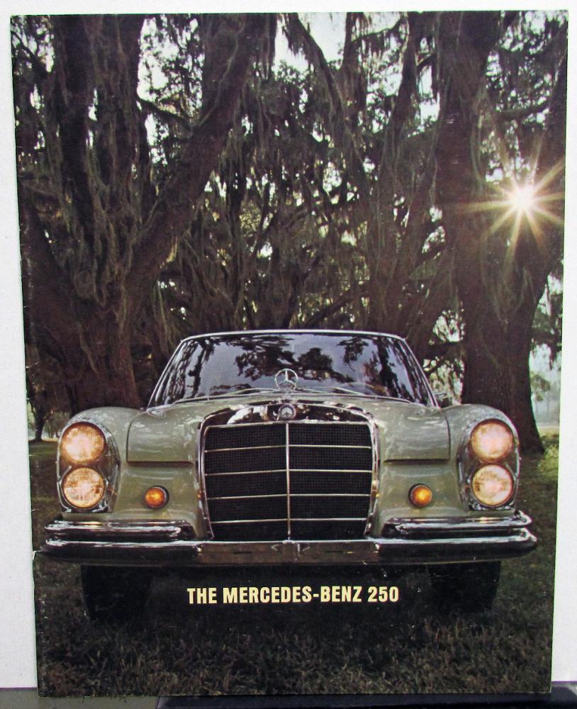 1966 Mercedes-Benz 250 Sales Brochure