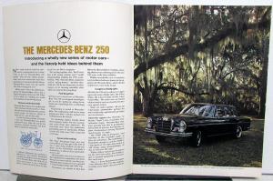1966 Mercedes-Benz 250 Sales Brochure