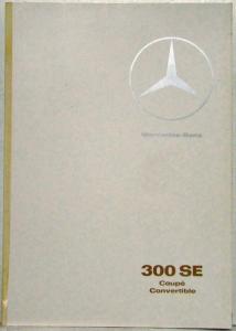 1966 Mercedes-Benz 300SE Coupe/Convertible Sales Brochure 179