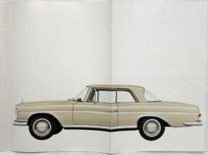 1966 Mercedes-Benz 300SE Coupe/Convertible Sales Brochure 179