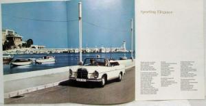 1966 Mercedes-Benz 300SE Coupe/Convertible Sales Brochure 179