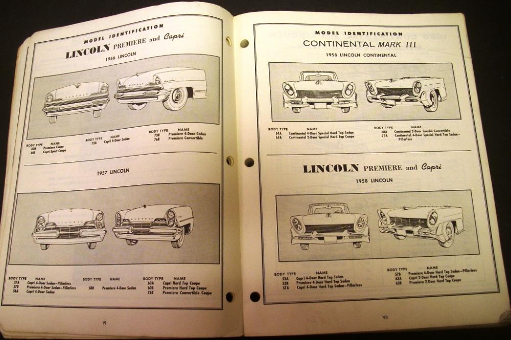 Lincoln Parts Catalog With Diagrams