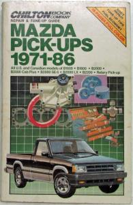 1971-1986 Mazda Pick-ups Chilton Repair and Tune-Up Guide