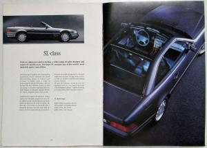 1996 Mercedes-Benz Car Range Sales Brochure - UK Market