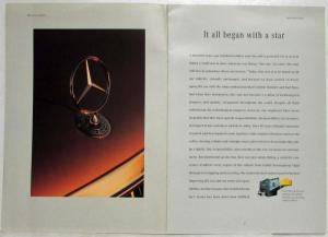 1991 Mercedes-Benz S-Class Sales Brochure