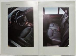1991 Mercedes-Benz S-Class Sales Brochure