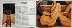 1985 Mercedes-Benz 190/190E Sales Brochure - French Text