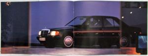 1992 Mercedes-Benz 190E Sales Brochure - German Text