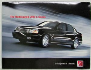 2003 Saturn Redesigned L-Series Promotional Sales Kit Mailer